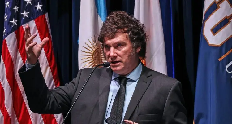 Milei, presidente argentino como una de las 100 personas más influyentes de 2024, según Times